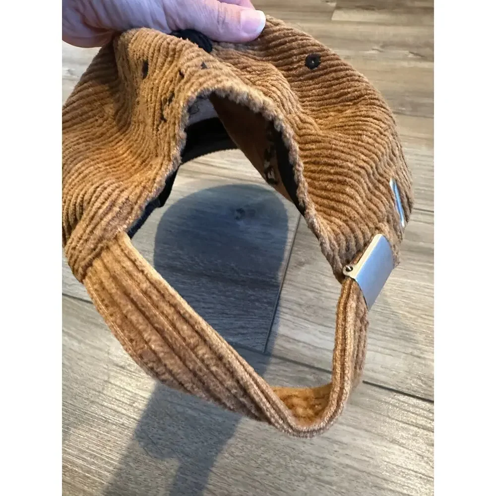 Teddy Fresh Corduroy Hat Tan & Black